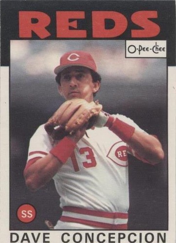 1986 O-Pee-Chee - Dave Concepcion #195