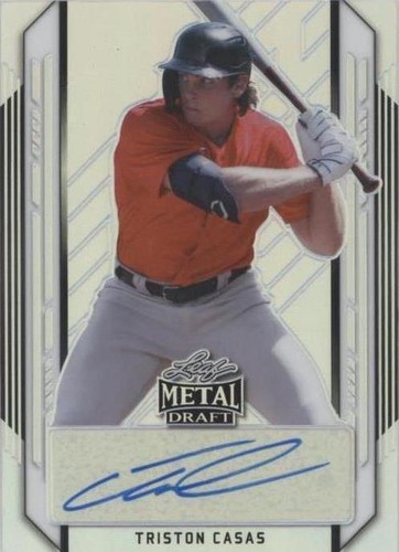 2021 Leaf Metal Draft - Triston Casas #BA-TC1