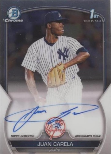 2023 Bowman - Juan Carela #CPA-JCA