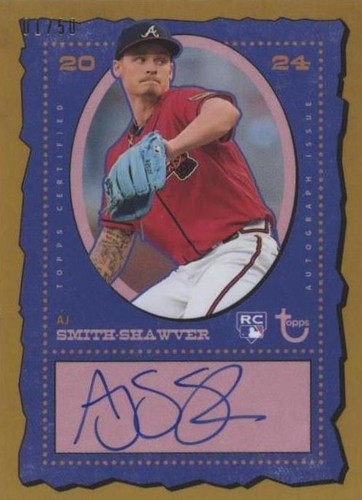 2024 Topps Brooklyn Collection - AJ Smith-Shawver #AC-AS