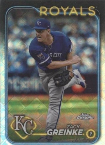 2024 Topps Chrome Logofractor Edition - Zack Greinke #202