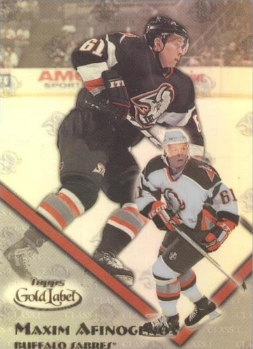2000-01 Topps Gold Label - Maxim Afinogenov #30