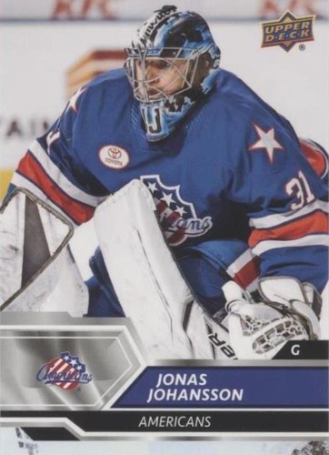 2019-20 Upper Deck AHL - Jonas Johansson #86