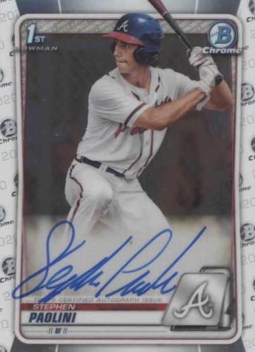 2020 Bowman - Stephen Paolini #CPA-SP