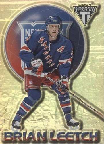 2000-01 Pacific Private Stock Titanium - Brian Leetch #61