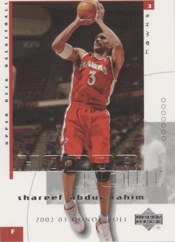 2002-03 Upper Deck Honor Roll - Shareef Abdur-Rahim #2