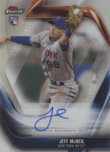 2019 Topps Finest - Jeff McNeil #FFA-JM