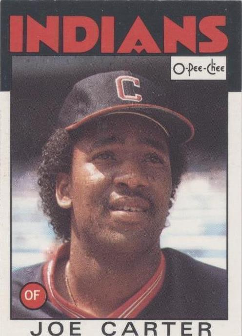 1986 O-Pee-Chee - Joe Carter #377
