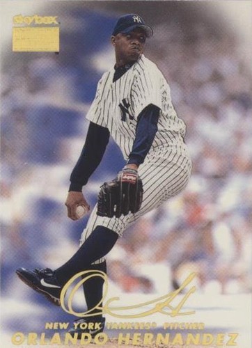 1999 Skybox Premium - Orlando Hernandez #42