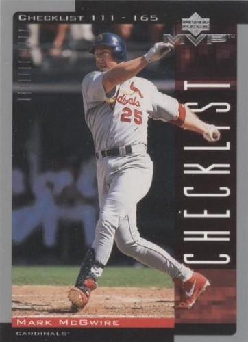 2001 Upper Deck MVP - Mark McGwire #327