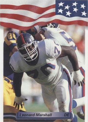 1992 All World Leonard Marshall #173