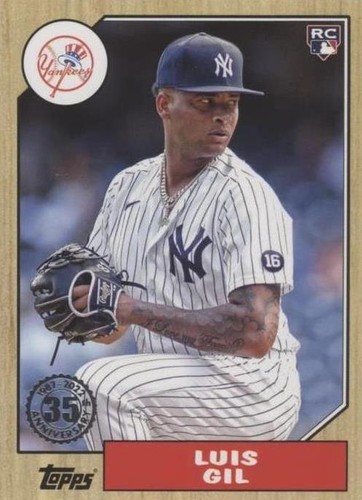2022 Topps Series 1 - Luis Gil #T87-3