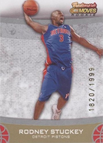 2007-08 Topps Trademark Moves - Rodney Stuckey #72