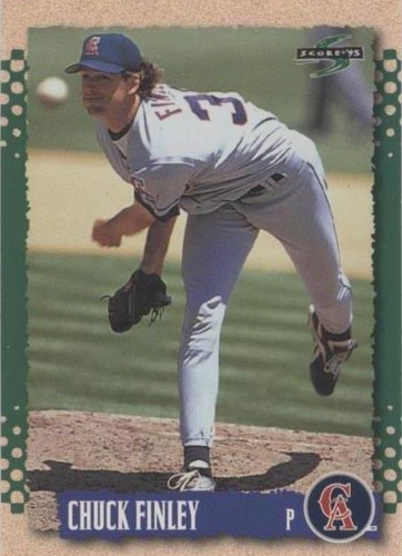 1995 Score - Chuck Finley #134