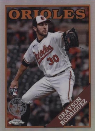 2023 Topps Chrome Update Series - Grayson Rodriguez #88CU-10