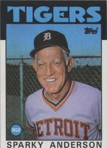 1986 Topps - Sparky Anderson #411
