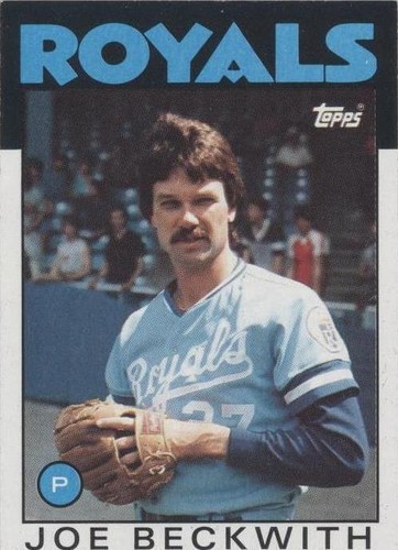 1986 Topps - Joe Beckwith #562