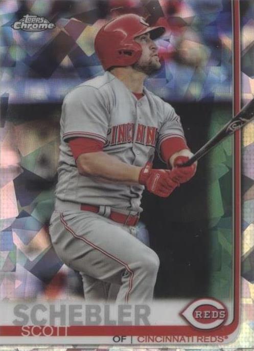 2019 Topps Chrome Sapphire Edition - Scott Schebler #218