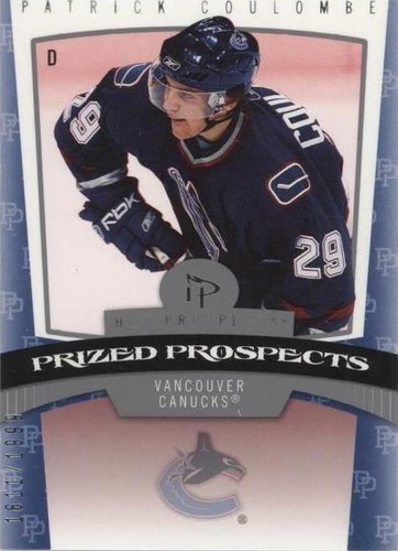 2006-07 Fleer Hot Prospects - Patrick Coulombe #183