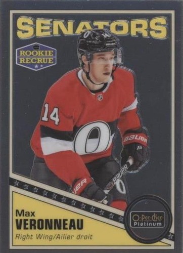 2019-20 O-Pee-Chee Platinum - Max Veronneau #R-76