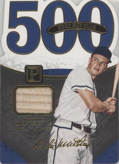 Panini Pantheon 2016 - Eddie Mathews #19