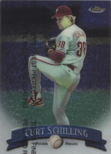1998 Topps Finest - Curt Schilling #99