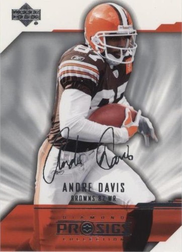2004 Upper Deck Pro Sigs Andra Davis #21