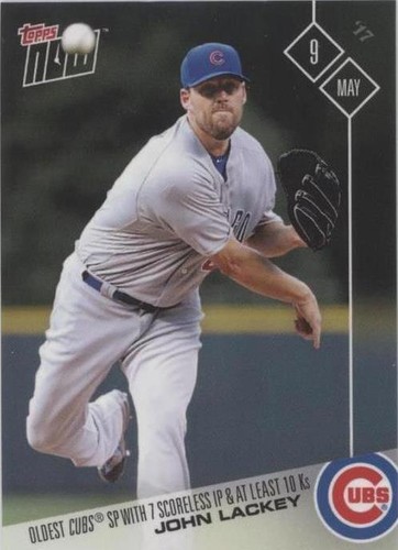 2017 Topps Now - John Lackey #128