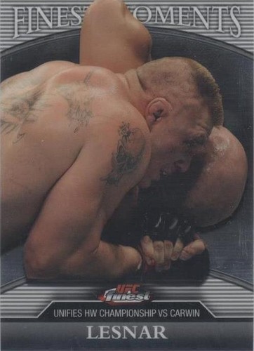 2011 Topps Finest UFC - Brock Lesnar #FM-BL