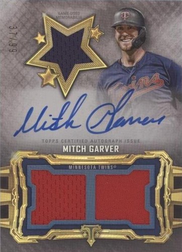 2020 Topps Triple Threads - Mitch Garver #RFPAR-MG