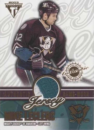 2002-03 Pacific Private Stock Titanium - Mike Leclerc #1