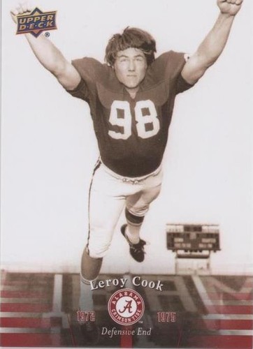 2012 Upper Deck University of Alabama Leroy Cook #21