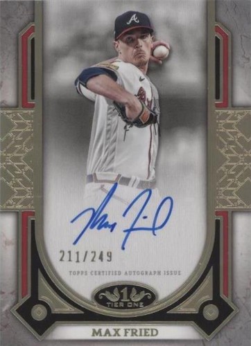 2024 Topps Tier One - Max Fried #PPA-MF