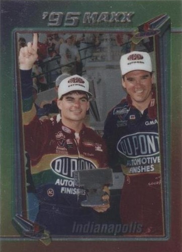 1995 Maxx Premier Plus Chromium - Jeff Gordon #168