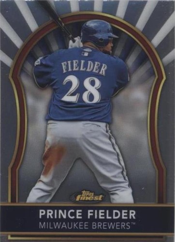 2011 Topps Finest - Prince Fielder #60