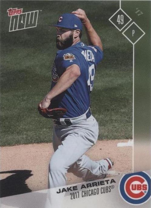 2017 Topps Now Road to Opening Day - Jake Arrieta #OD-313