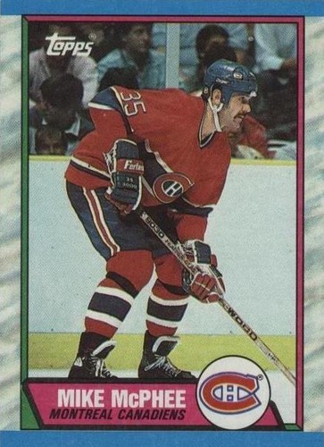 1989-90 Topps - Mike McPhee #84