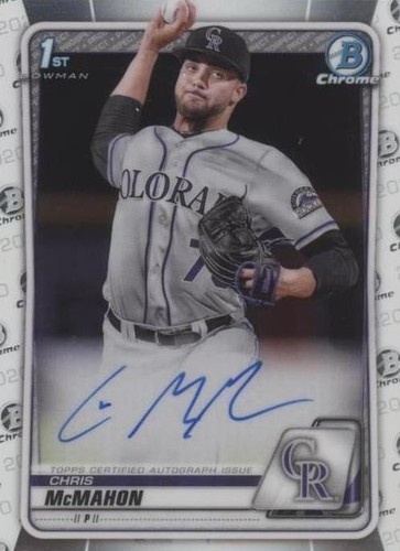 2020 Bowman Draft - Chris McMahon #CDA-CMM