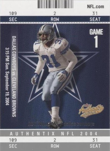 2004 Fleer Authentix Roy Williams #63