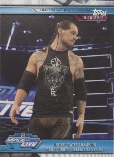 2019 Topps WWE Road to Wrestlemania - AJ Styles Baron Corbin #64