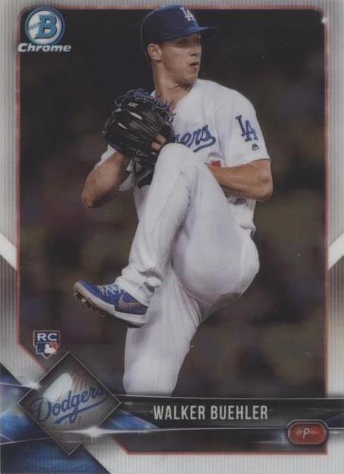 Bowman Chrome 2018 - Walker Buehler #34