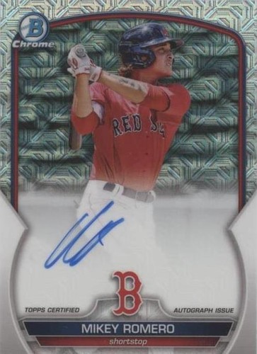 2023 Bowman - Mikey Romero #BMA-MR