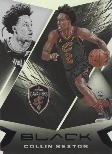 2020-21 Panini Black - Collin Sexton #43