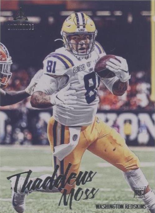 2020 Panini Luminance Thaddeus Moss #191