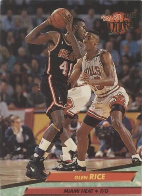 Fleer Ultra 1992-93 - Glen Rice #101
