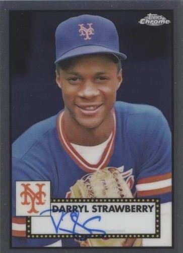 2021 Topps Chrome Platinum Anniversary - Darryl Strawberry #PA-DS