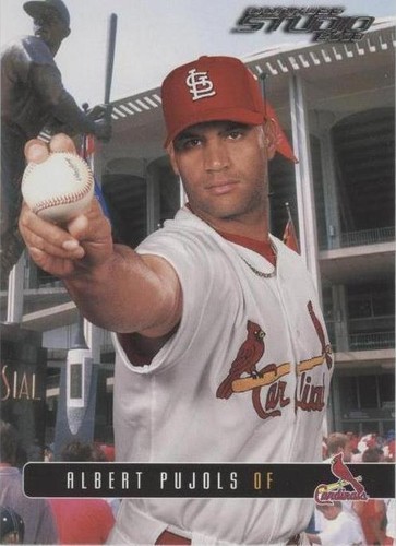 2003 Donruss Studio - Albert Pujols #185