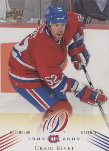 2008-09 Upper Deck Montreal Canadiens Centennial Set - Craig Rivet #129