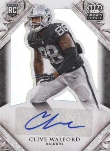 2015 Panini Crown Royale Clive Walford #158