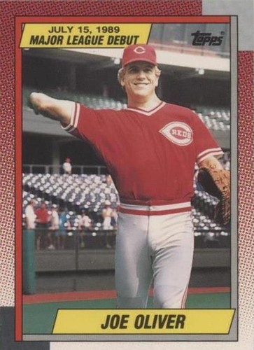 1989-90 Topps Major League Debut 1989 - Joe Oliver #91